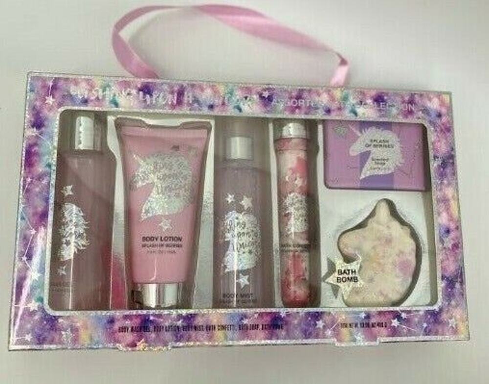Wishing Upon a Unicorn Assorted Bath Set Collection NEW Gift Set Fun Cute